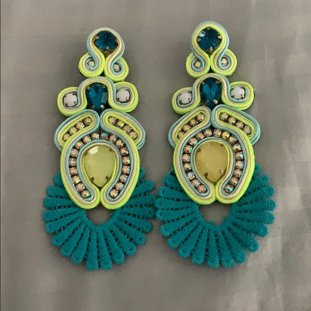 Neon cute earrings